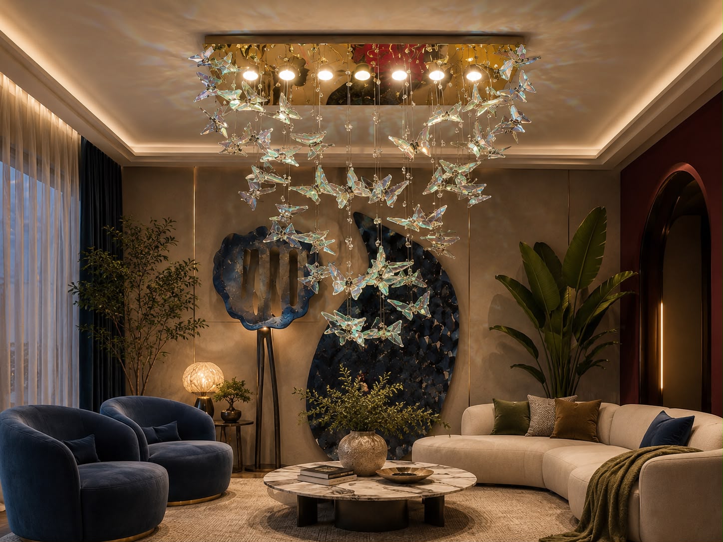 Duplex Chandelier